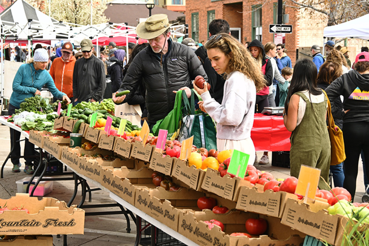 DU Field Notes Get a Taste of Colorado at Local Farmers Markets
